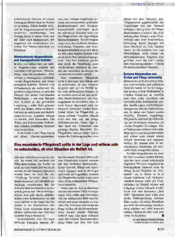 Vorschauseite 2: Wider den Absicherungswahn