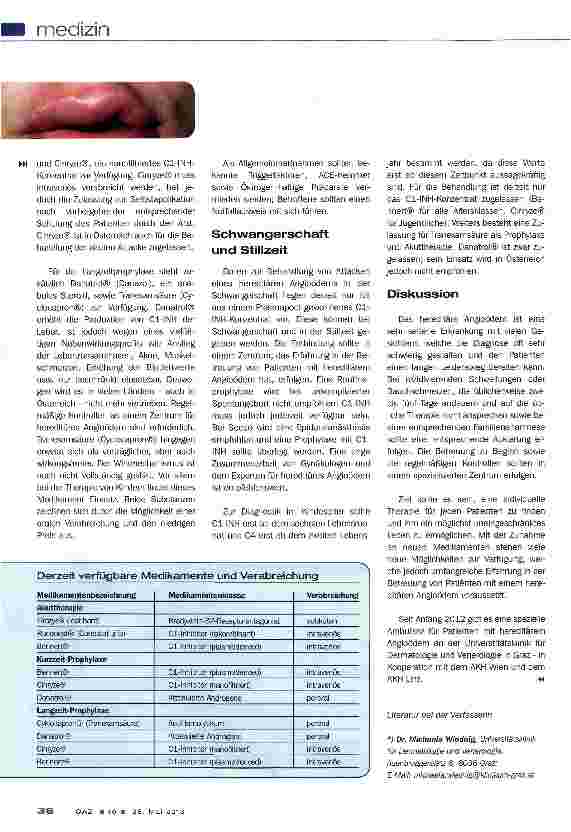 Vorschauseite 3: Hereditäres Angioodem