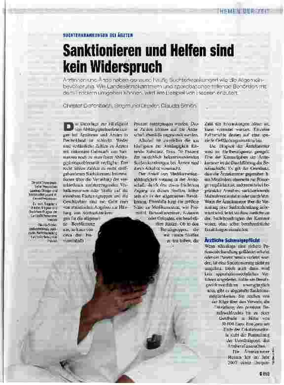 Vorschauseite 1: Sanktionieren und Helfen sind kein Widerspruch