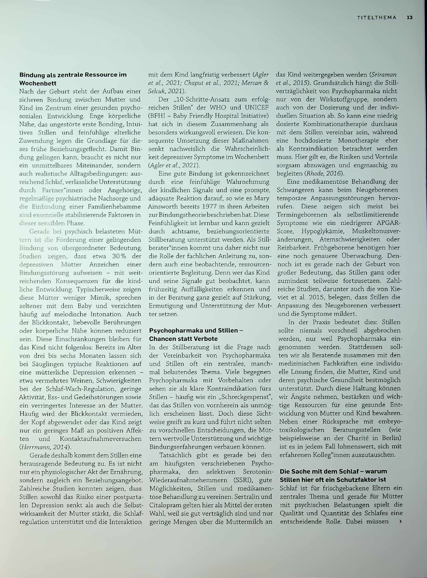 Vorschauseite 5: Zwischen Kraft und Krise – Mütter mit psychischen Erkrankungen stillfreundlich begleiten