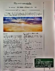 Vorschauseite 1: Planetenmetalle Die kosmisch-planeta-rische Konstitution, Teil 2