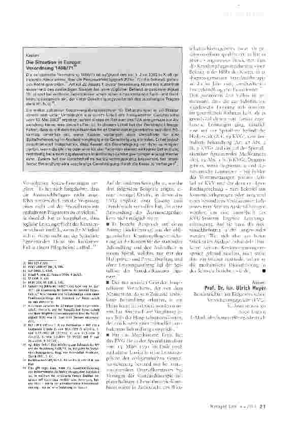 Vorschauseite 3: Leistungseinkaufim Ausland