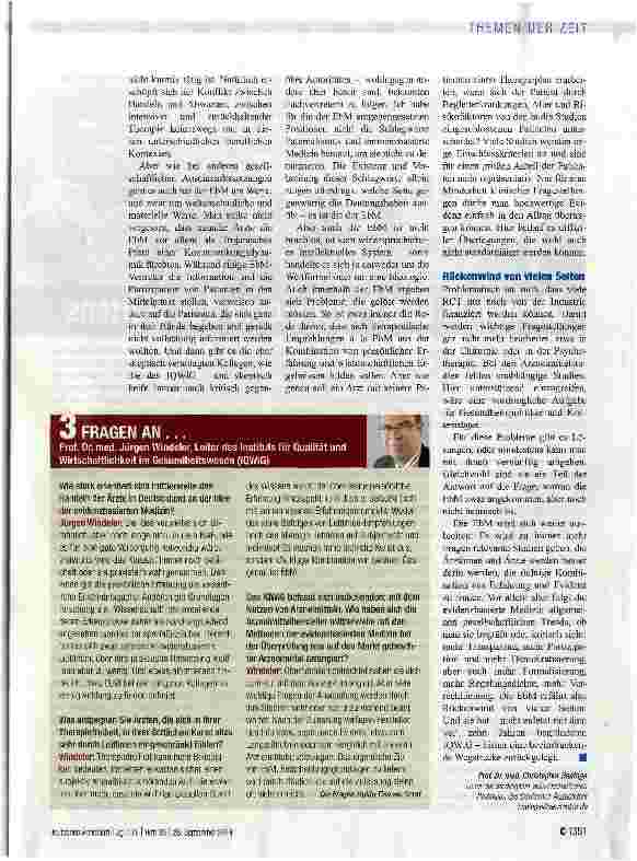 Vorschauseite 4: In der Versorgung angekommen, aber noch nicht heimisch