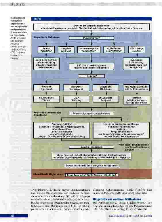 Vorschauseite 2: Therapieresistente Hypertonie - Diagnostik und konservative Therapieoptionen