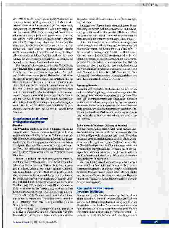 Vorschauseite 5: Therapieresistente Hypertonie - Diagnostik und konservative Therapieoptionen
