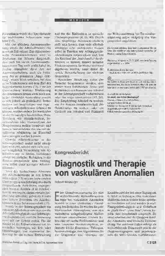 Vorschauseite 4: Alkohol konsumierende Schwangere in der SchwangerenberatungProspektive, anonymisierte Reihenuntersuchung zur Abschätzung der Prävalenz