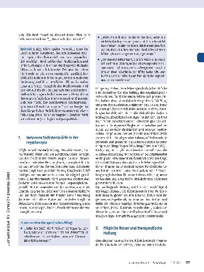Vorschauseite 2: Den Abschied vom alten Ich therapeutisch begleiten.