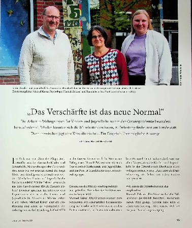 Vorschauseite 1: „Das Verschärfte ist das neue Normal“