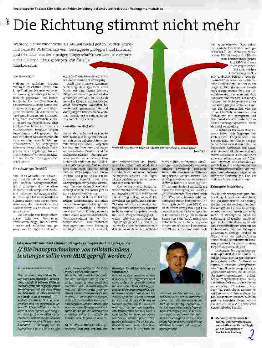 Vorschauseite 1: Die Richtung stimmt nicht mehr
