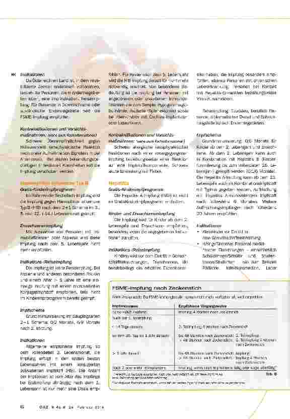 Vorschauseite 5: Impfplan 2015