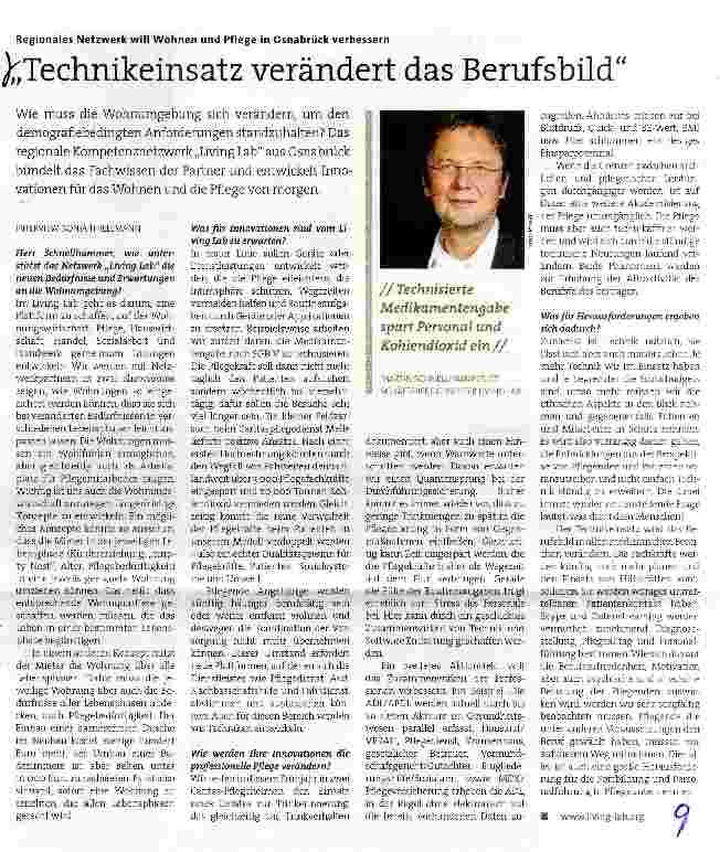 Vorschauseite 1: Technikeinsatz verändert das Berufsbild