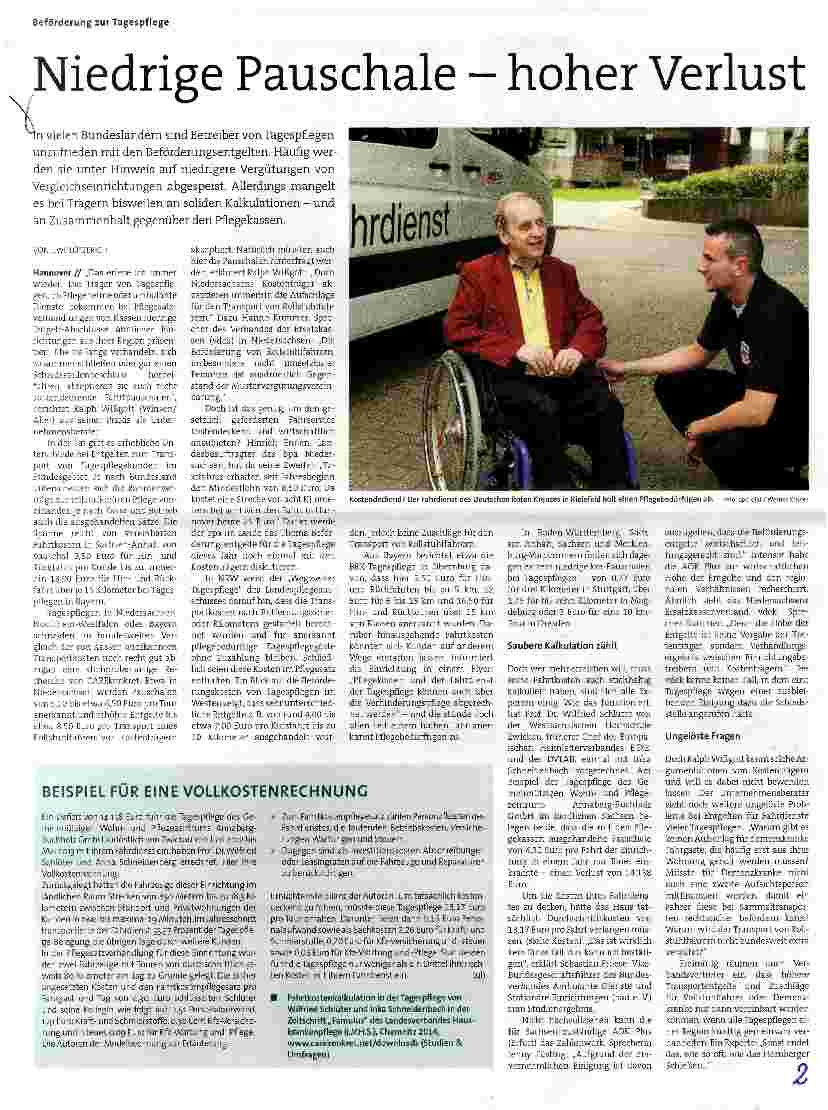 Vorschauseite 1: Niedrige Pauschale - hoher Verlust