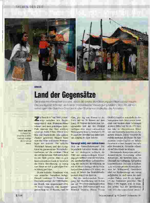 Vorschauseite 1: Land der Gegensätze