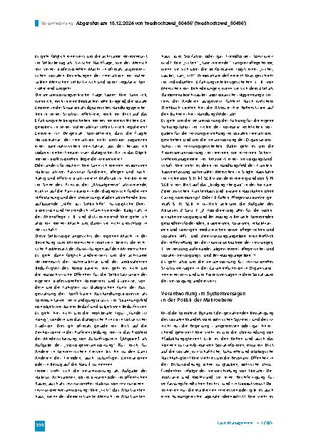 Vorschauseite 4: Verantwortung – eine fundamentale Kategorie für das Case Management in vernetzten Welten