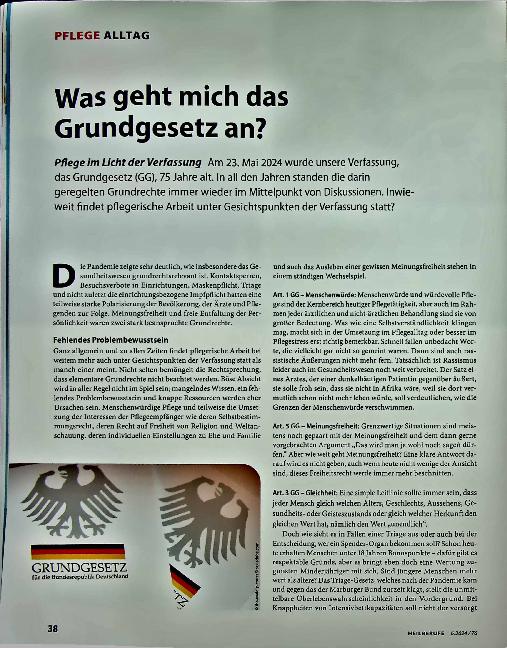 Vorschauseite 1: Was geht mich das Grundgesetz an?