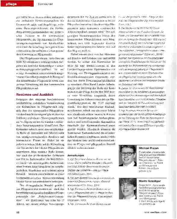Vorschauseite 4: Was tun Kommunen, um die häusliche Pflege zu stärken?