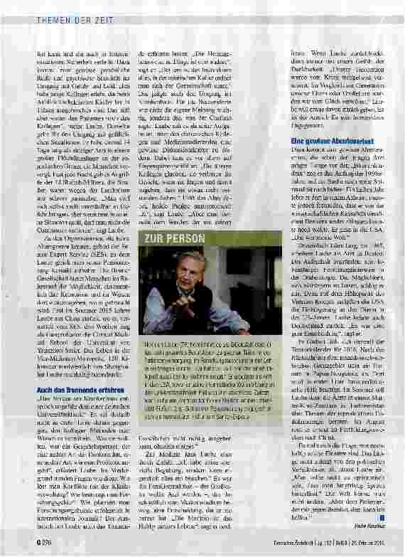 Vorschauseite 2: Die Medizin ist das Hobby meines Lebens