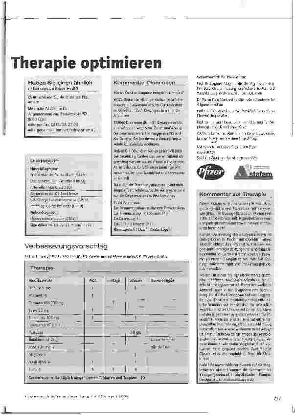 Vorschauseite 2: Qualitätssicherung in der Pharmakotherapie - Medikamente reduzieren - Therapie optimieren