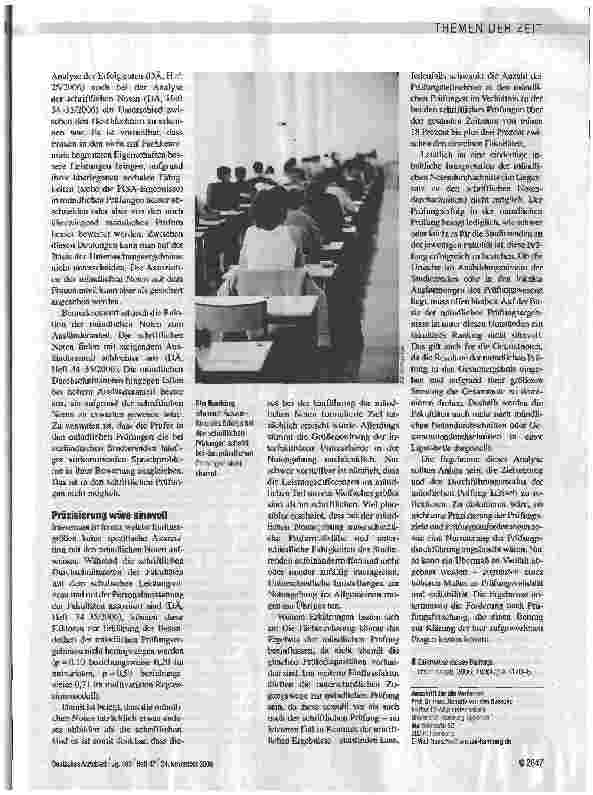 Vorschauseite 4: Der Ausbildungserfolg im Vergleich (III)