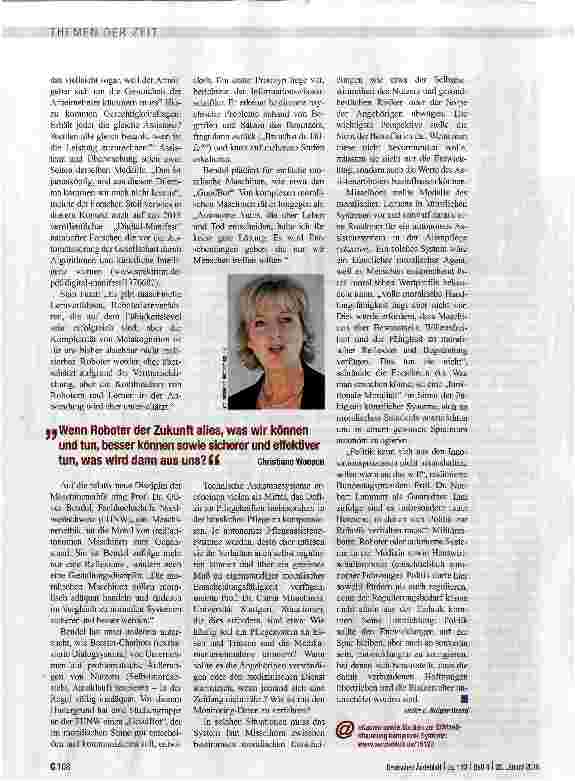 Vorschauseite 3: Maschinen mit Moral?