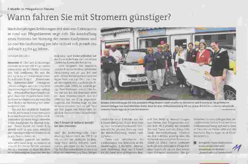 Vorschauseite 1: Wann fahren Sie mit Stromern günstiger?