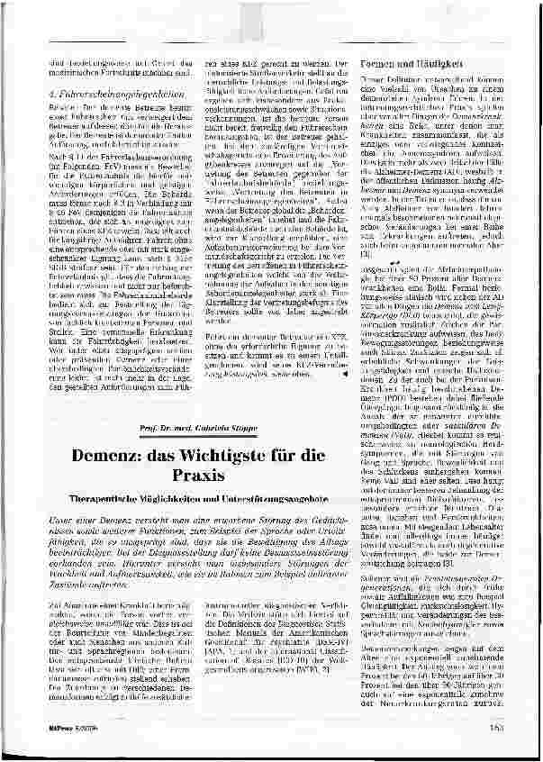 Vorschauseite 5: Demenz und rechtliche Betreuung