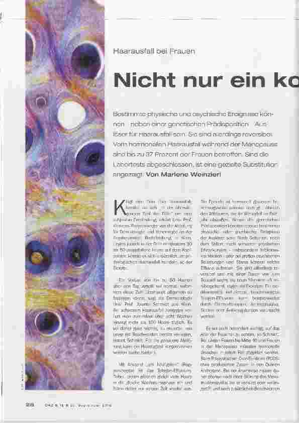 Vorschauseite 1: Nicht nur ein kosmetisches Problem