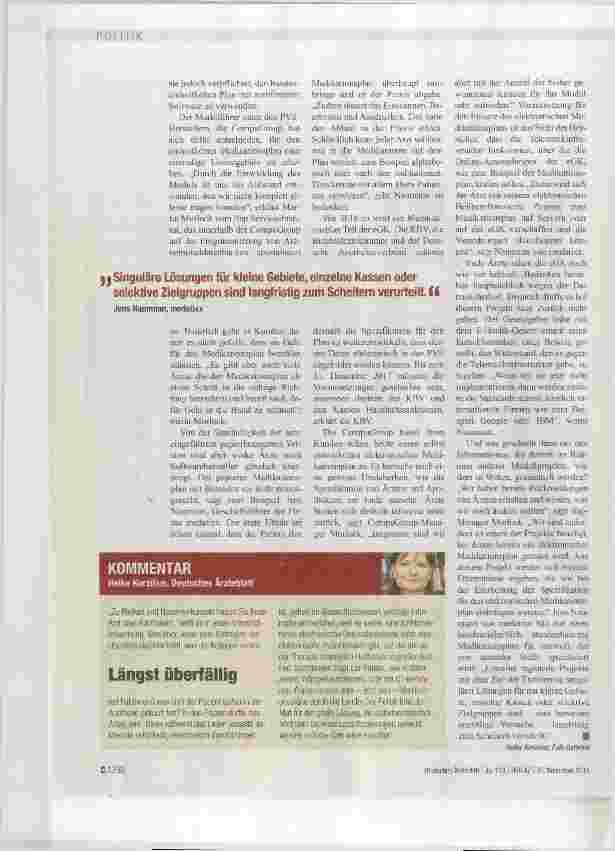 Vorschauseite 3: Nutzen und Kosten des neuen Medikationsplans