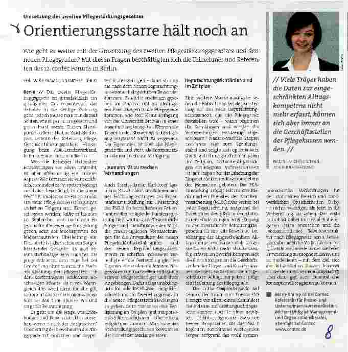 Vorschauseite 1: Orientierungsstarre hält noch an