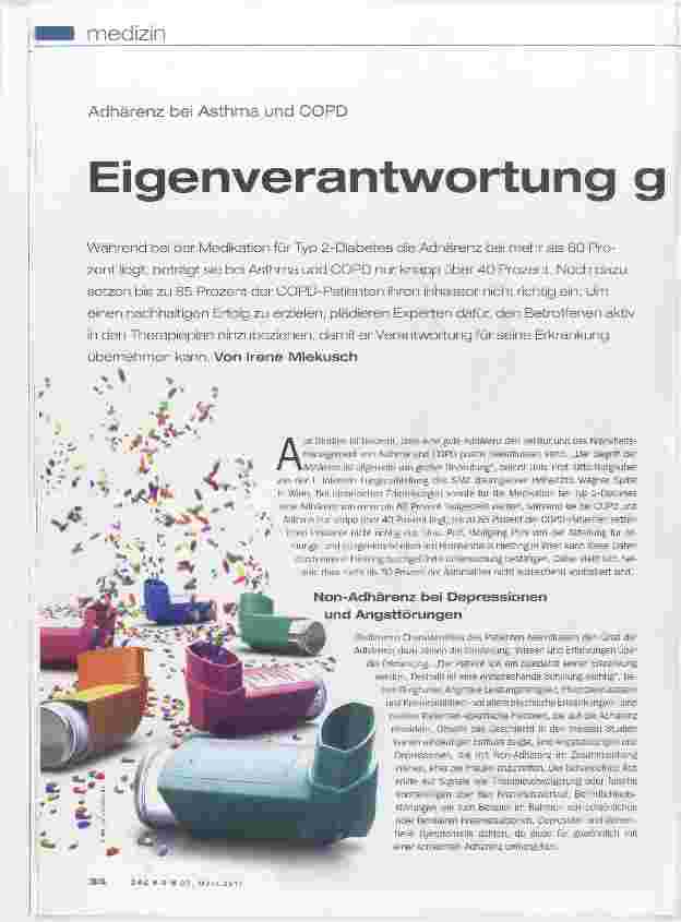 Vorschauseite 1: Eigenverantwortung gefragt