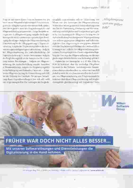 Vorschauseite 2: Schnittstelle zwischen Eingliederungshilfe und Pflege mögliche Praxisprobleme