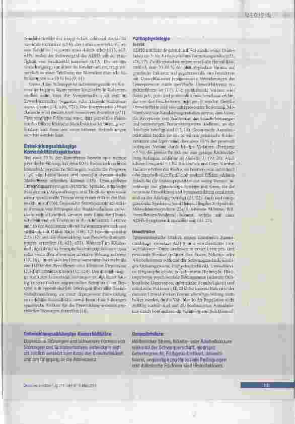 Vorschauseite 3: Aufmerksamkeitsdefizit-/Hyperaktivitätsstörung