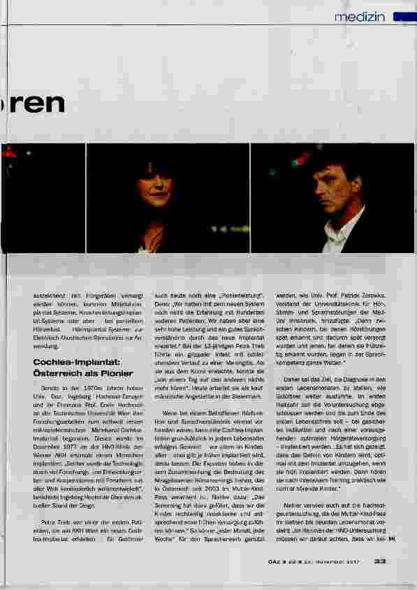 Vorschauseite 2: Früh erkennen hilft hören