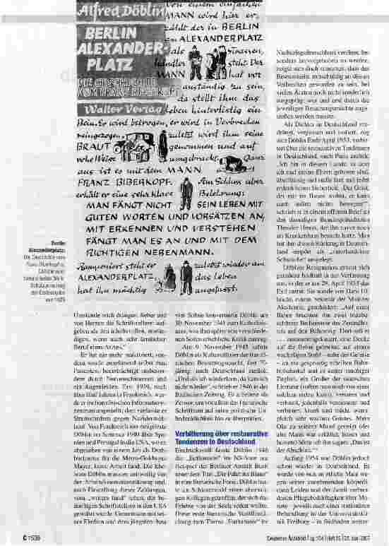 Vorschauseite 2: Man kennt sich allmählich gründlich und möchte umziehen
