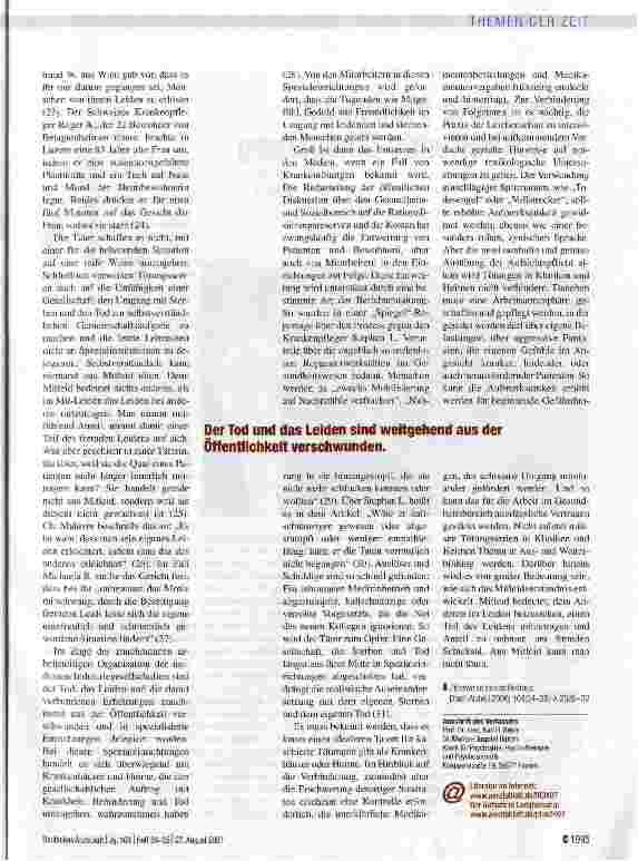 Vorschauseite 4: Morden gegen das Leiden