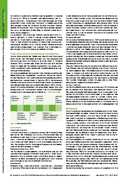 Vorschauseite 3: Die Begegnung mit einem Blumenbeet voller Bedeutung: Eine Einzelfallstudie über das Finden persönlicher Bedeutung in alltäglichen Betätigungen*