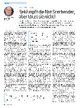 Vorschauseite 1: Bekämpft die Not Sterbender, aber tötet sie nicht!