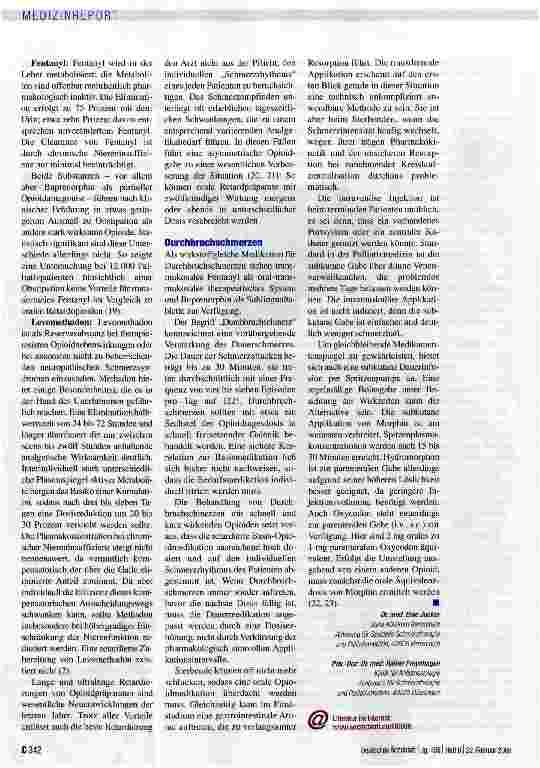 Vorschauseite 3: Hoch differenzierte Opioidtherapie
