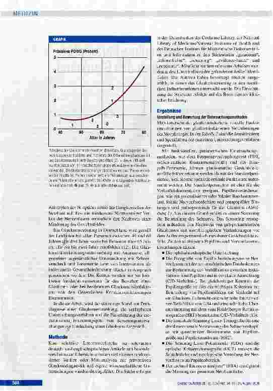Vorschauseite 2: Die Papille als Screening-Parameter für die Früherkennung des Glaukoms
