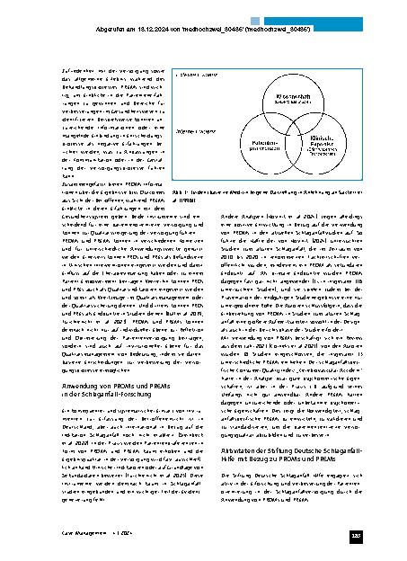 Vorschauseite 2: PROMs und PREMs als Instrumente der Patientenorientierung