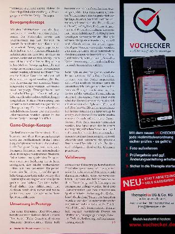 Vorschauseite 4: Therapie mit Spiel und Spaß: Ein neu entwickeltes Exergame zur Knierehabilitation