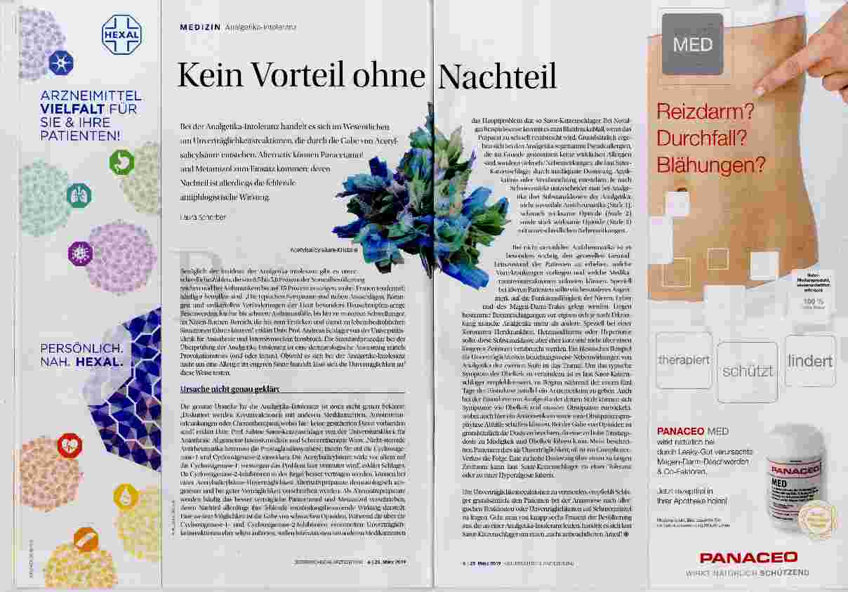 Vorschauseite 1: Kein Vorteil ohne Nachteil