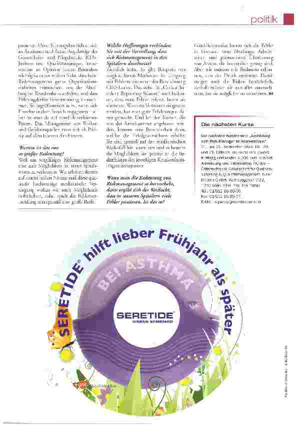 Vorschauseite 2: Fehler vermeiden, ehe sie entstehen