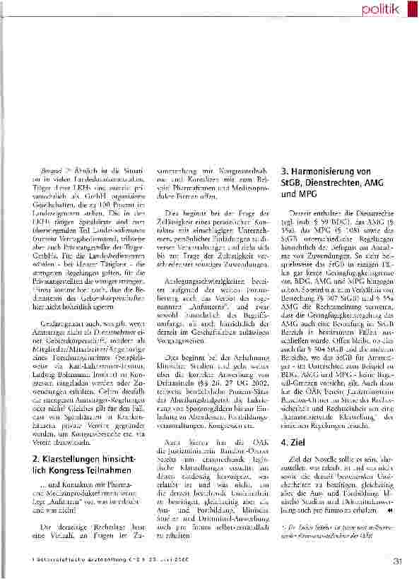 Vorschauseite 2: Regelungen novellieren