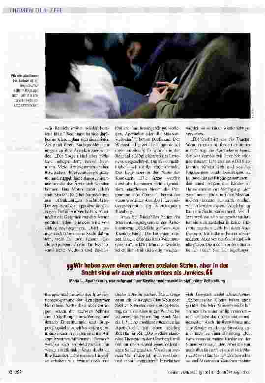 Vorschauseite 3: „In der Sucht sind wir alle gleich