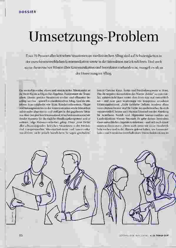 Vorschauseite 1: Umsetzungs-Problem