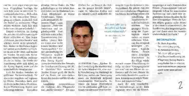 Vorschauseite 2: Weiter sinkende Auslastung bis 2011
