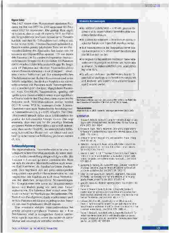 Vorschauseite 5: Wichtige Aspekte der organerhaltenden Nierentumorchirurgie