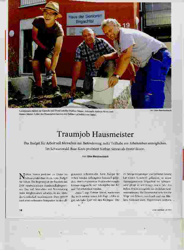Vorschauseite 1: Traumjob Hausmeister