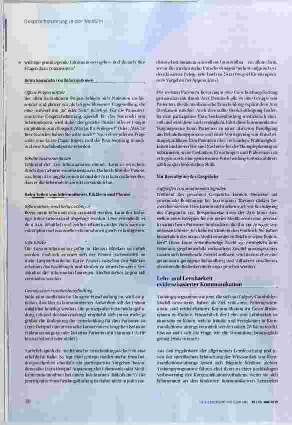 Vorschauseite 5: Gesprächsführung in der Medizin